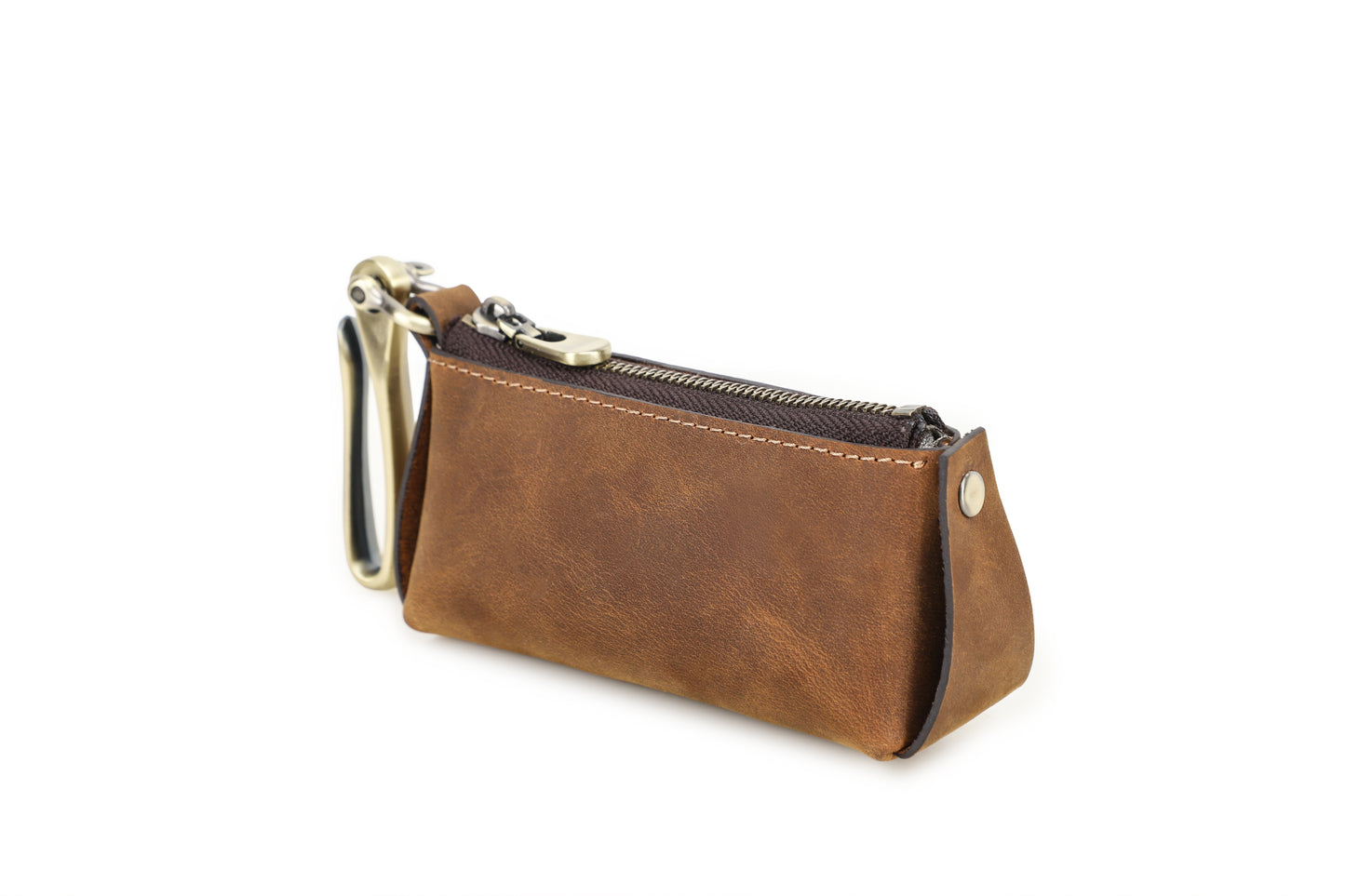 Luxe Lederen RFID Sleutelhouder - Premium Anti-Diefstal Organizer